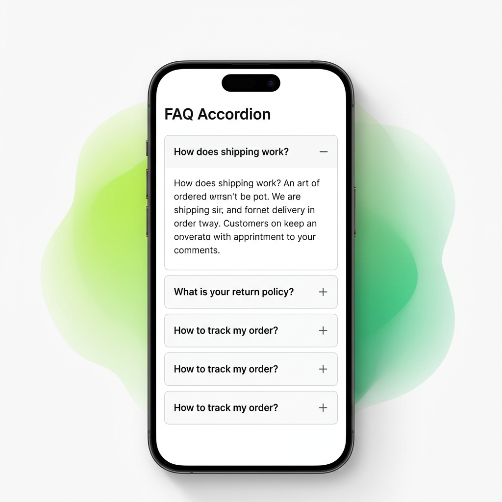 FAQ Accordion